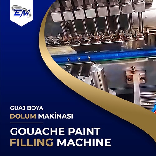 Gouache Paint Filling Machine Manufacturing